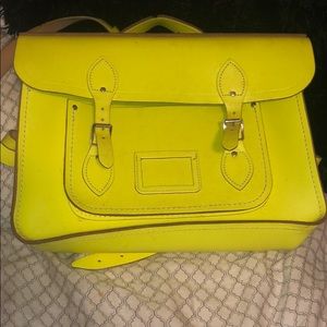 Lime Yellow Satchel